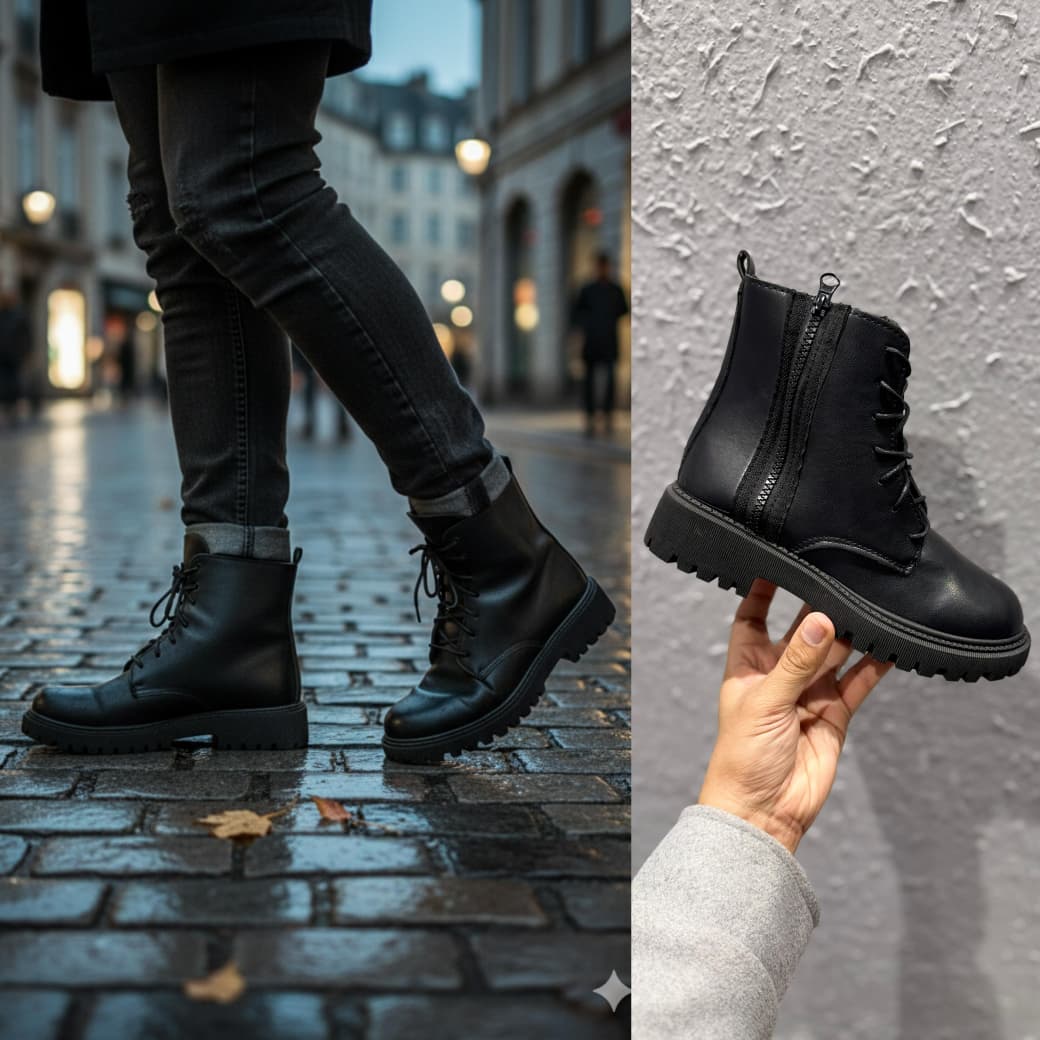 ZARA-KOREAN STYLE BOOTS